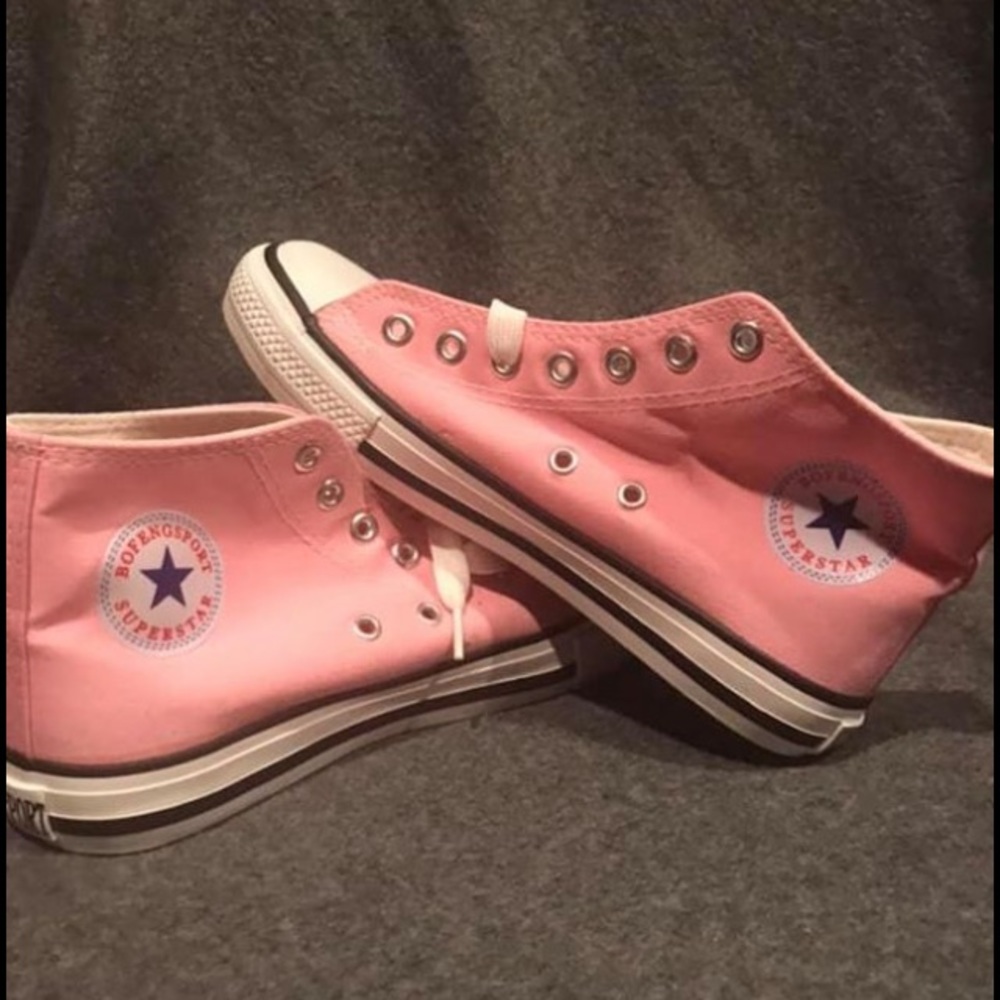 Women’s Pink AllSpor Converse Like High-top Size 5